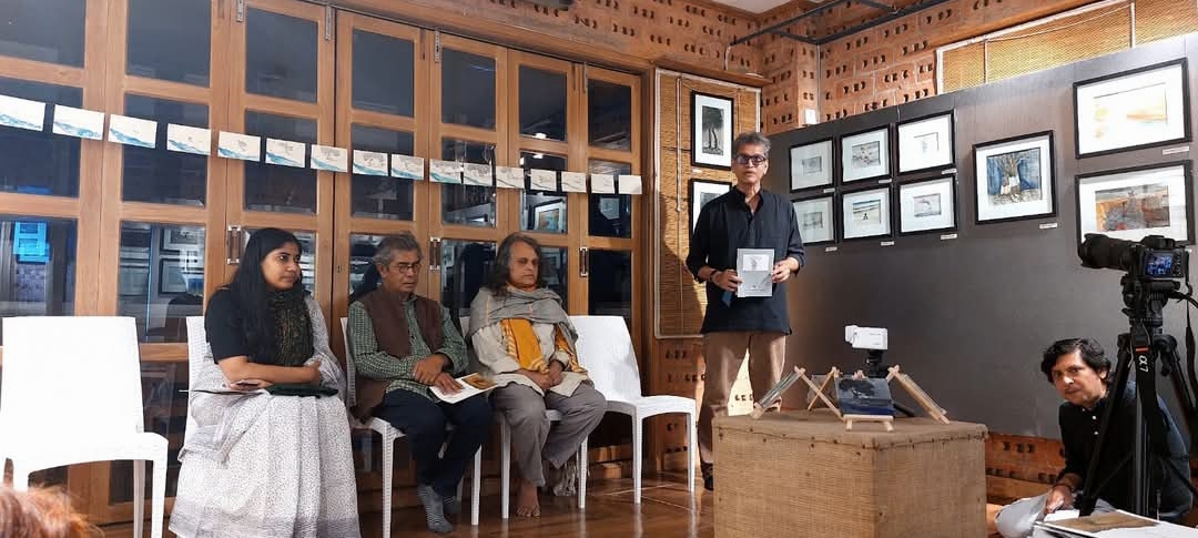 Documentation photograph from the Bibir Darga exhibition discussion.